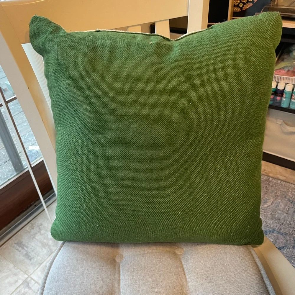 Lemon Embroidered Throw Pillow - Picture 2 of 8